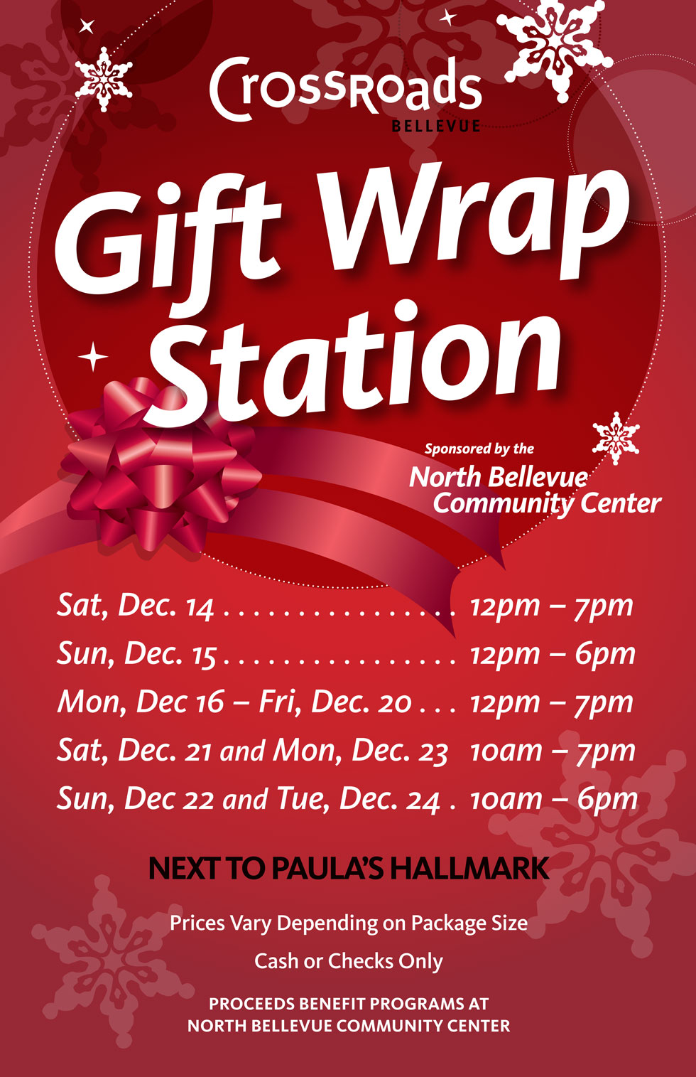 gift wrap center